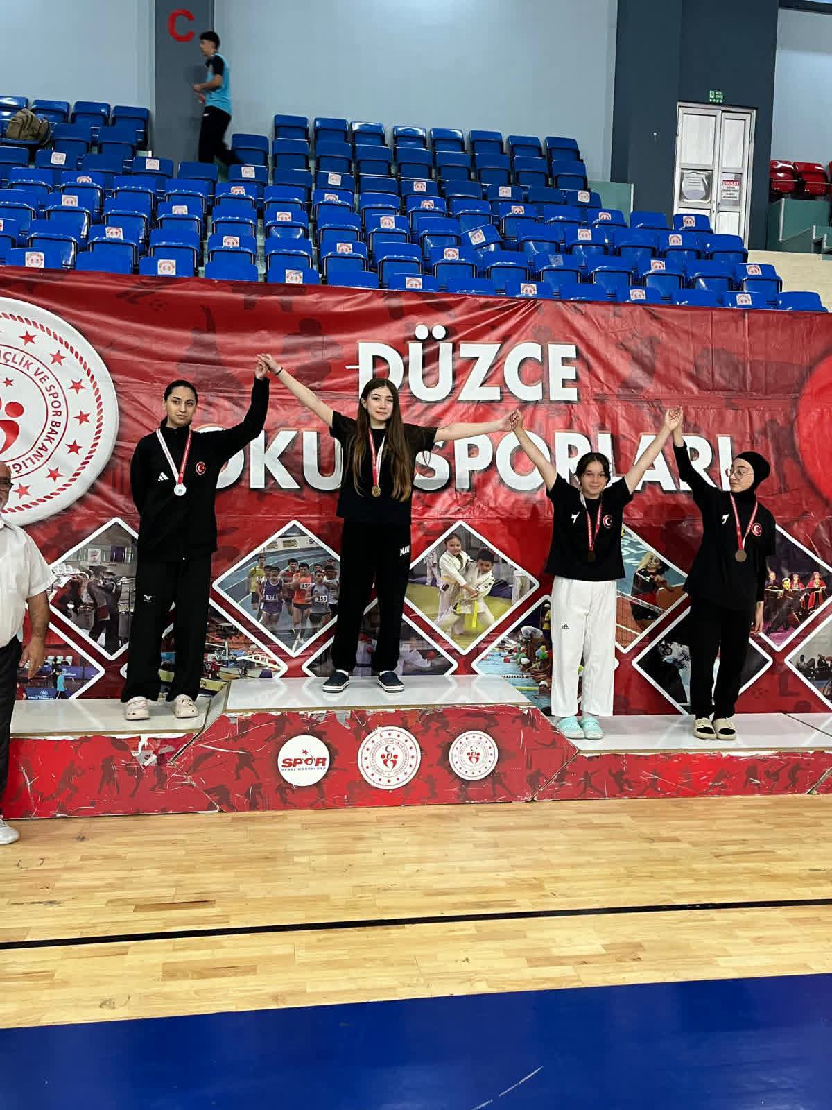 Düzce’nin Taekwondocuları Amasya Yolcusu - 1