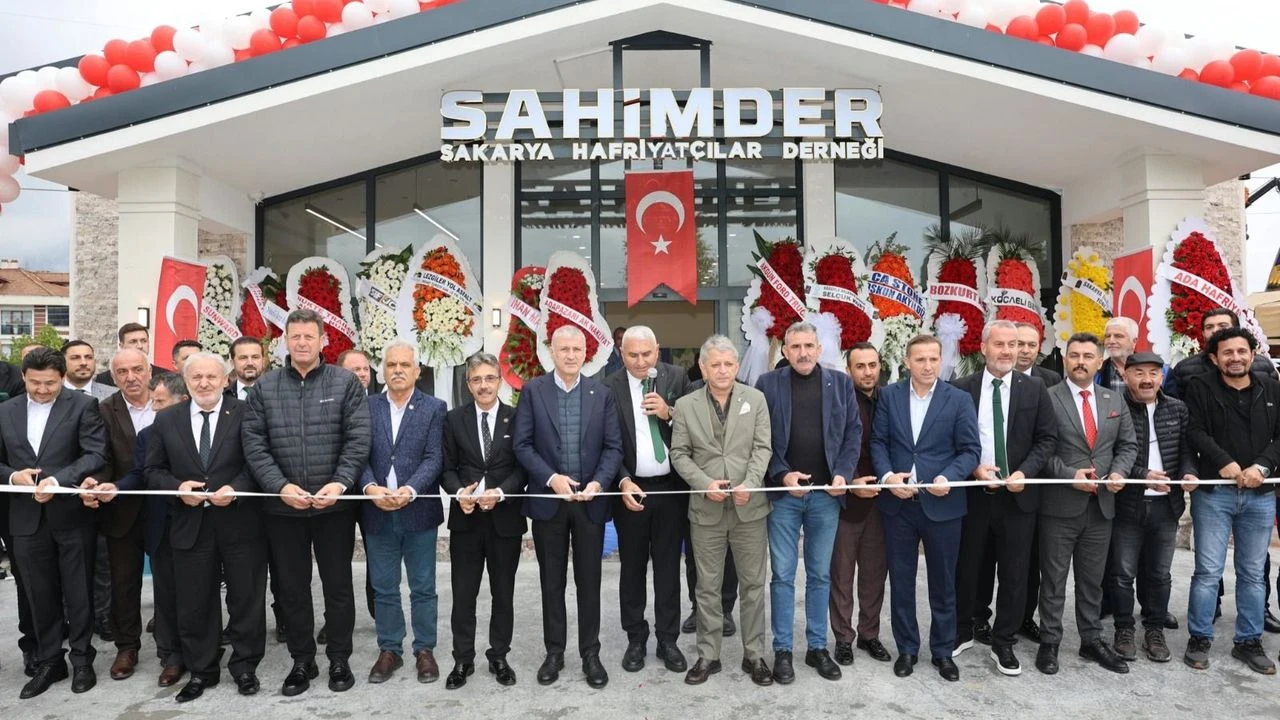 Sakarya’da hafriyat sektörüne yeni merkez: SAHİMDER kapılarını açtı