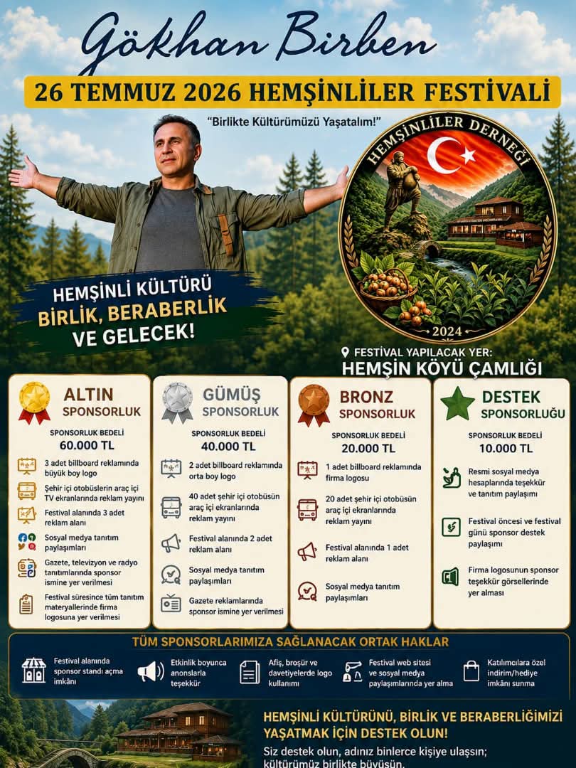 Hemşinliler Festivali İçin Sponsorluk Çağrısı - 1