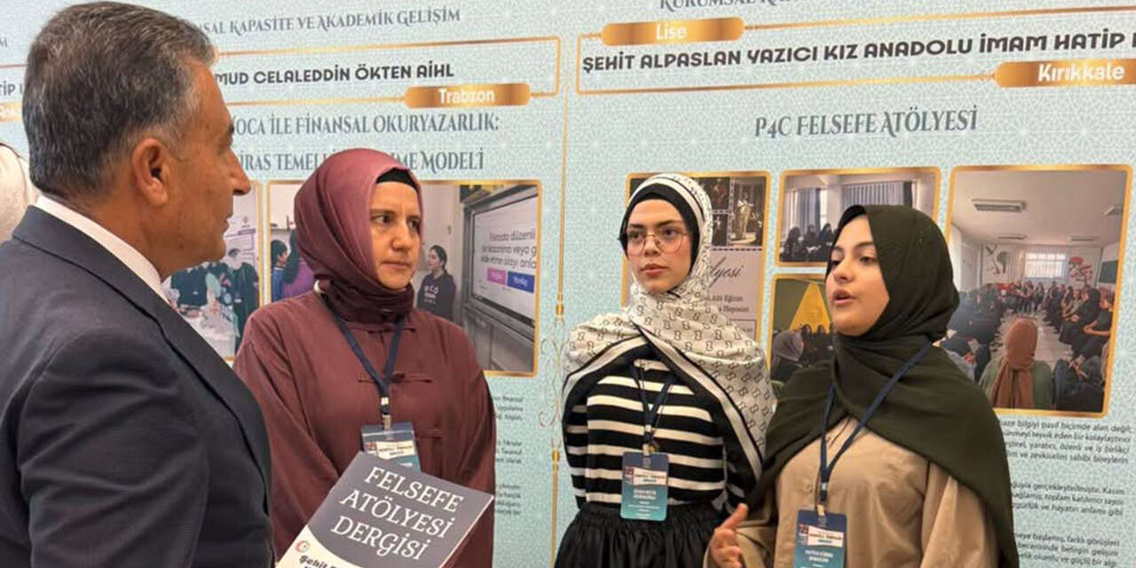 Kırıkkaleli öğrencilerin felsefe atölyesi Türkiye’nin seçilen 50 örneği arasında